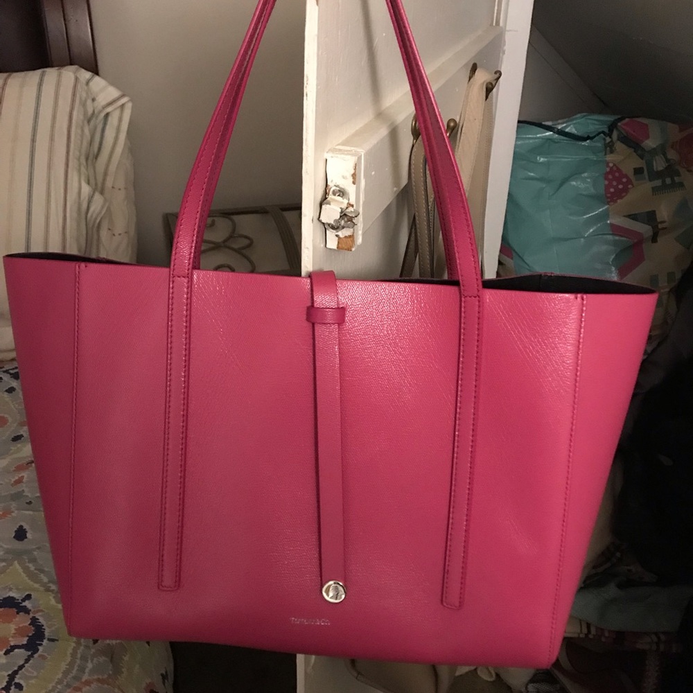 TIFFANY & CO LARGE PINK Tote